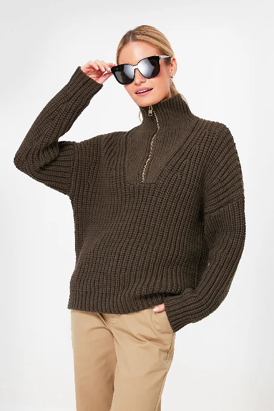 Wren Natalia Half Zip Sweater