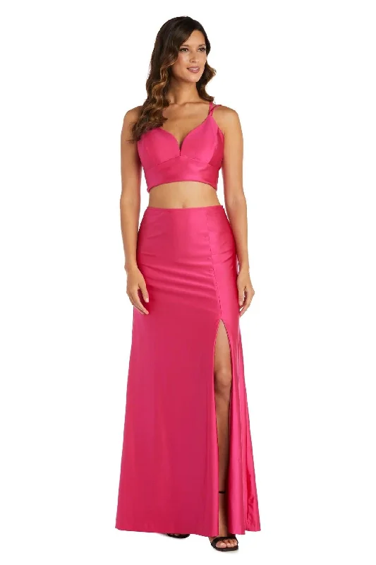 Morgan & Co 13030 Long Two Piece Prom Formal Dress