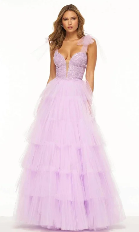 Sherri Hill 56138 - Plunging Sleeveless Ballgown