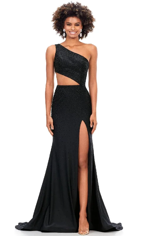 Ashley Lauren 11337 - One Shoulder Gown