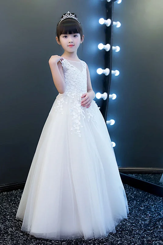 Lovely Princess Holiday Girl Dresses Flower Girl Dresses