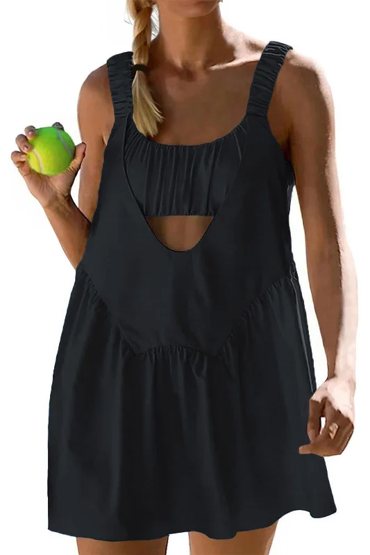 Black Tennis Dress