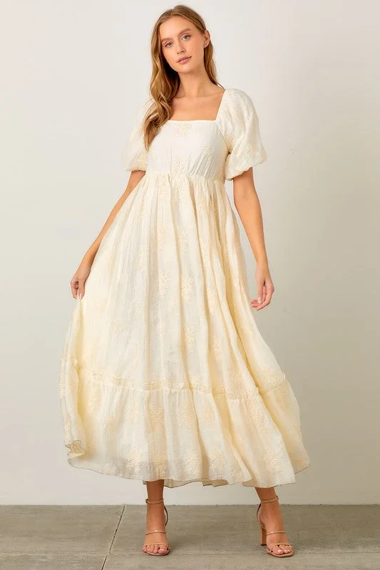 Grace Dress in Cream- Misses & Plus (S-3X)