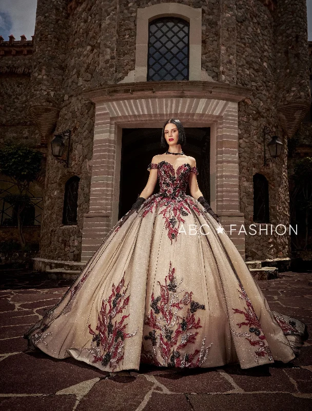 Off Shoulder Quinceanera Dress by Ragazza EV10-610