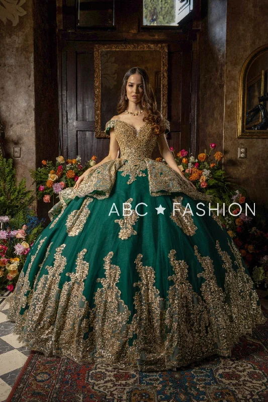 Off Shoulder Quinceanera Dress by Ragazza EV18-618