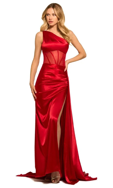 Sherri Hill 55388 - Asymmetrical Gown