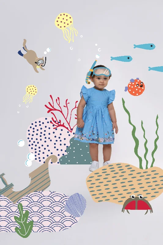 Underwater World Non-Reversible Dress