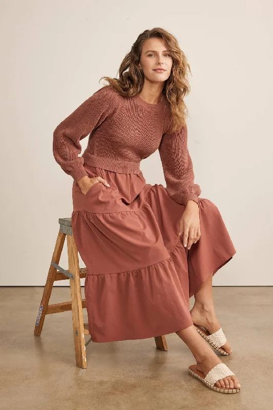 Fall sweater dress